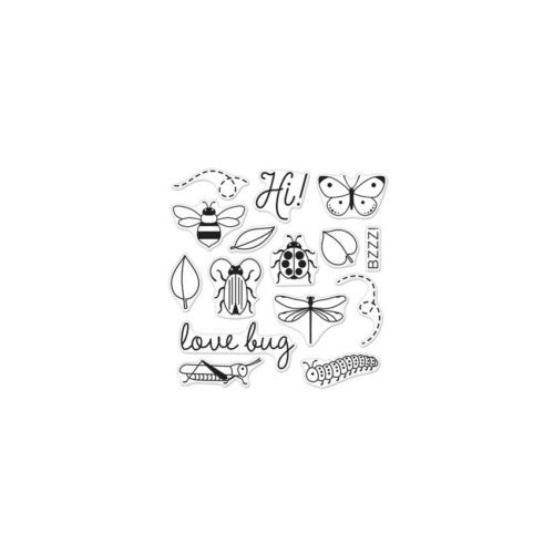Hero Arts Love Bug by Lia Clear Stamps - CL927