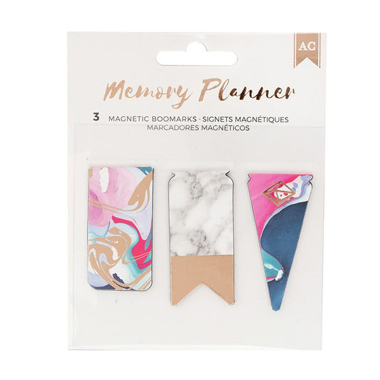 American Crafts Memory Planner Magnetic Bookmarks - 341217