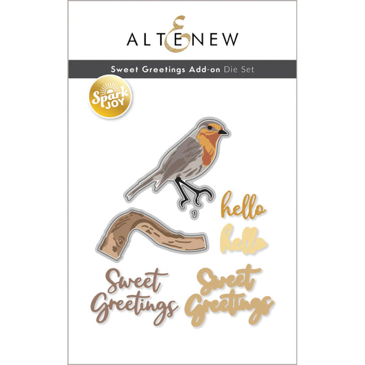 Altenew Spark Joy: Sweet Greetings Add-On Die Set - ALT7866DIE