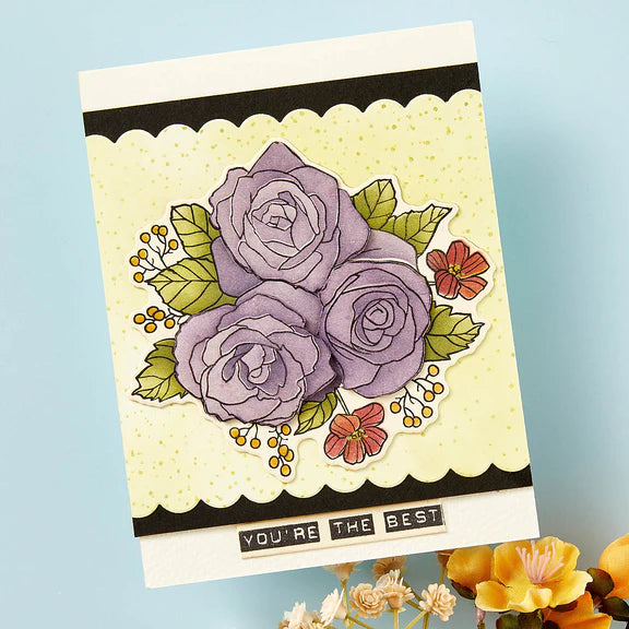 Spellbinders Garden Party SDS & Stencil Bundle from the From the Garden Collection by Wendy Vecchi - BD-0821