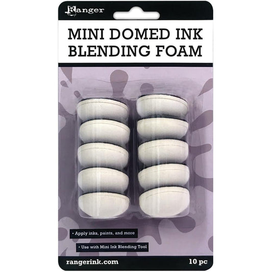 Ranger Mini Domed Ink Blending Foams 10 Pc For IBT40965 - IBT77176