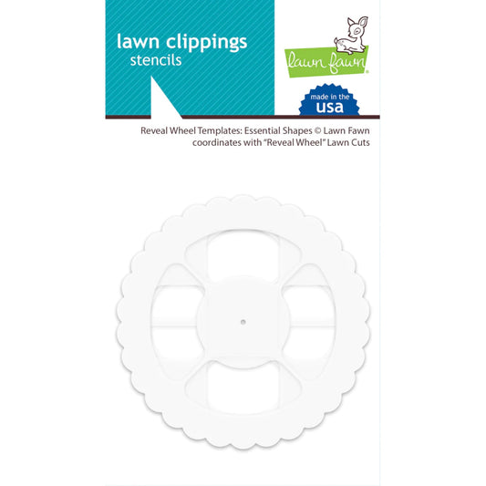 Lawn Fawn Reveal Wheel Templates: Essential Shapes - LF1937