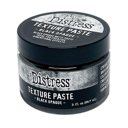 Tim Holtz Distress Texture Paste 3oz Black Opaque - SHK84471