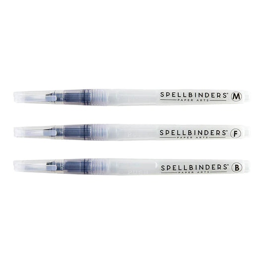 Spellbinders Water Brush Set - 3 Pack - T-061