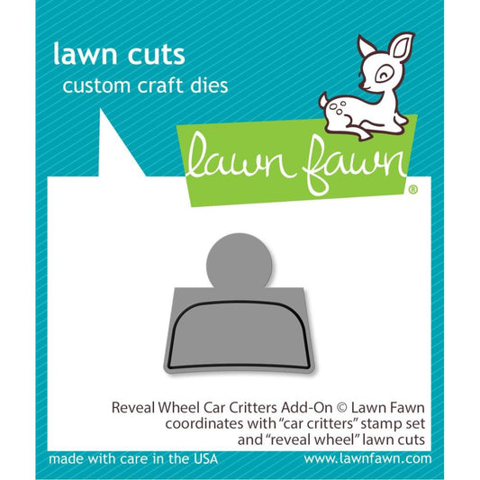 Lawn Fawn Lawn Cuts Die - Reveal Wheel: Car Critters Add-On - LF2340