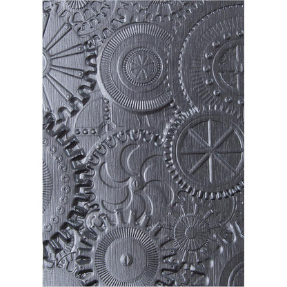 Sizzix 3D Texture Fades Embossing Folder By Tim Holtz Mechanics - 662715