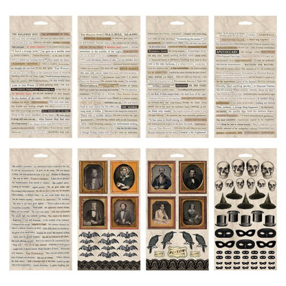 Tim Holtz Idea-Ology Sticker Book Halloween - TH94335