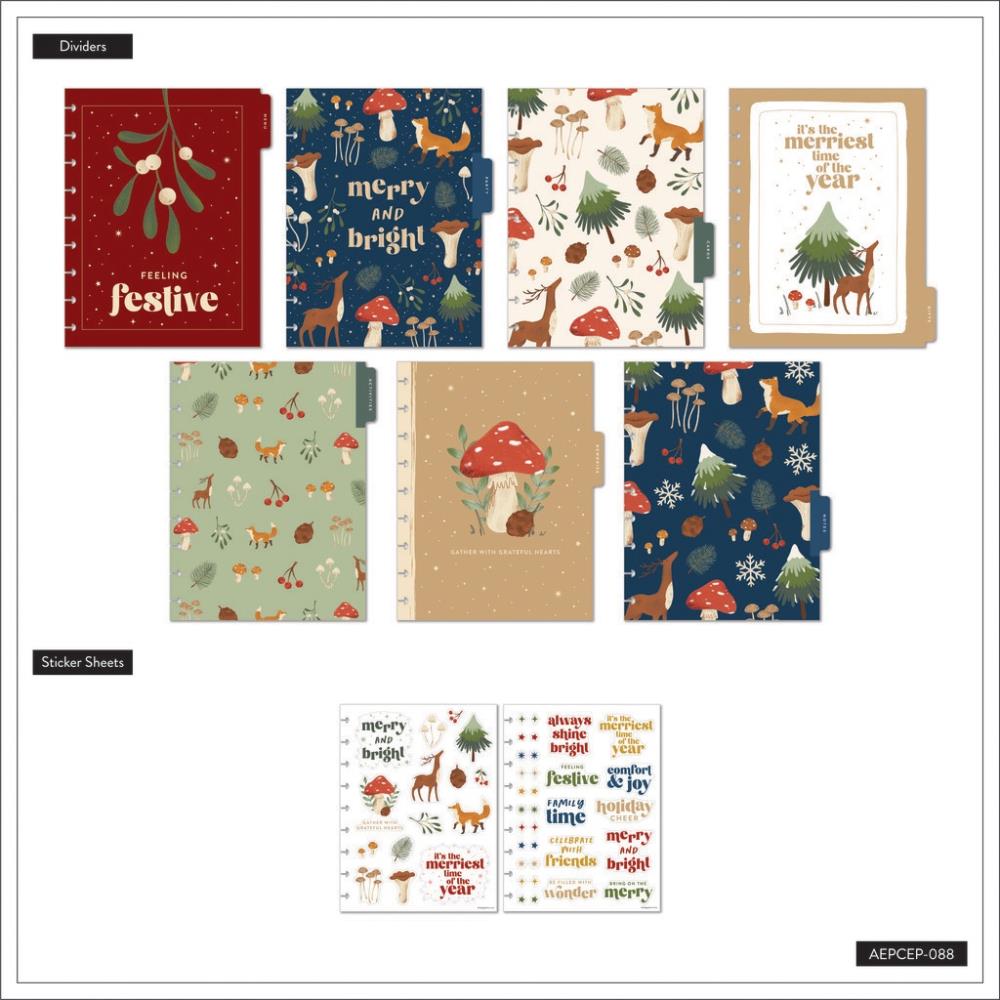 MAMBI Happy Planner Classic Extension Pack Woodland Seasons Christmas - AEPCEP-088