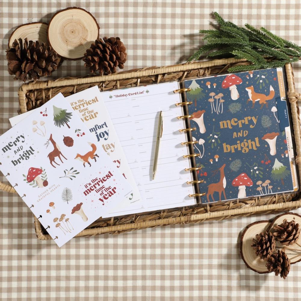 MAMBI Happy Planner Classic Extension Pack Woodland Seasons Christmas - AEPCEP-088