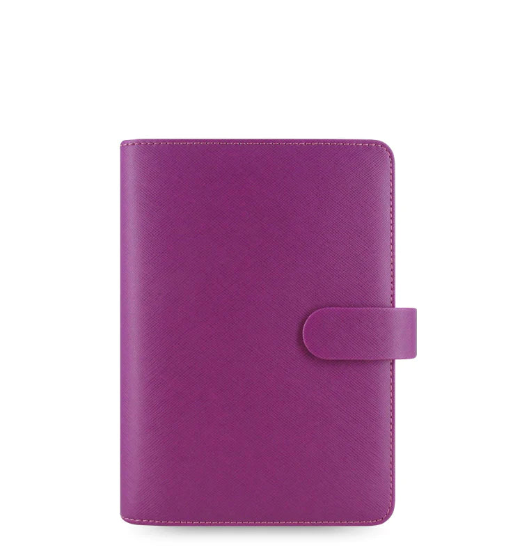 (PRE-ORDER) Filofax Saffiano Personal Organizer - Raspberry