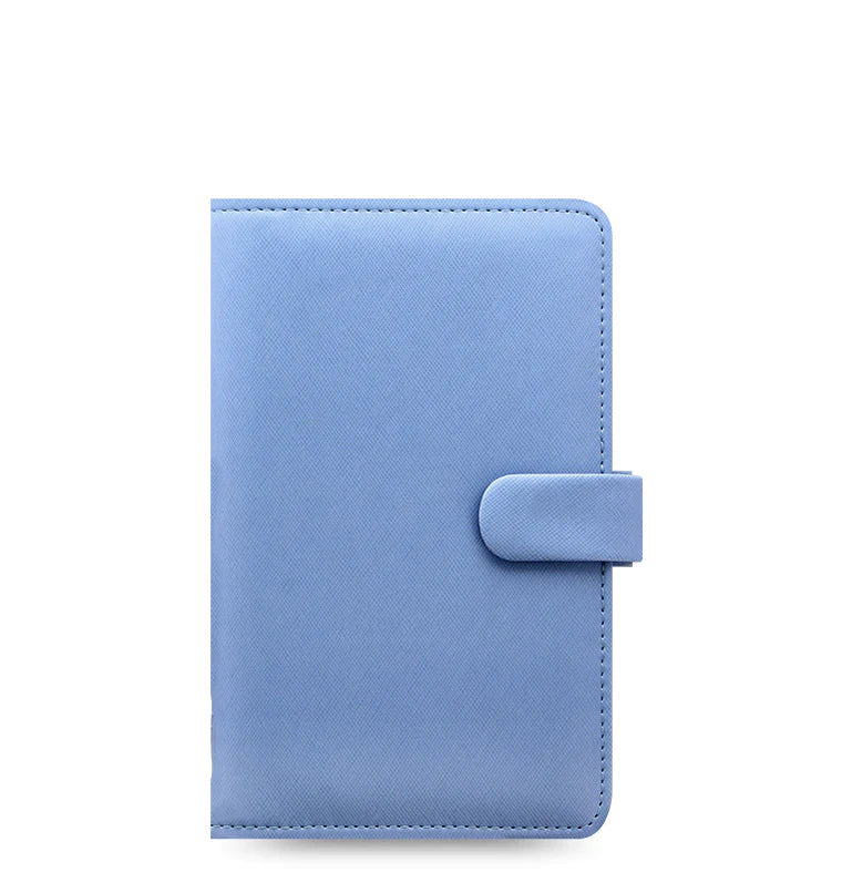 (PRE-ORDER) Filofax Saffiano Personal Compact Organizer - Vista Blue