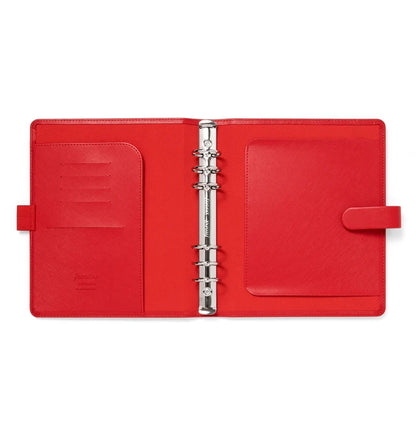 (PRE-ORDER) Filofax Saffiano A5 Organizer - Poppy