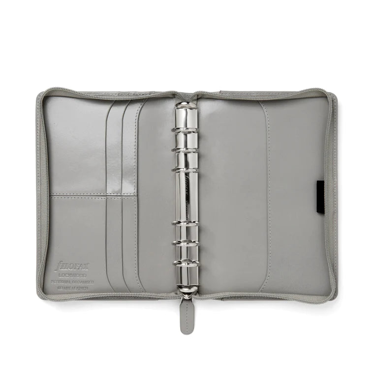 (PRE-ORDER) Filofax Lockwood Zip Personal Organizer - Concrete