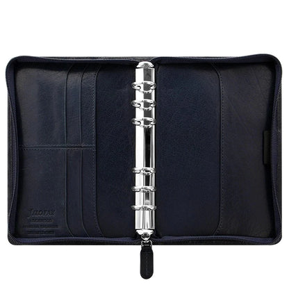 (PRE-ORDER) Filofax Lockwood Zip Personal Organizer - Navy