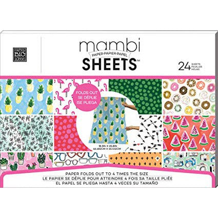 Mambi Sketchbook Expandable Paper Pads - PADB-9017