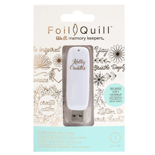 We Are Memory Keepers Foil Quill USB Art: Kelly Creates - 660721