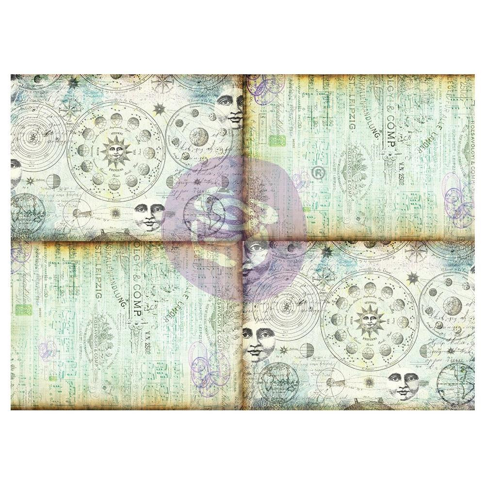 Finnabair Art Daily Tissue Paper 27.5"X19.7" 6 Pc - Celestial Music -Journaling Minis - 68243