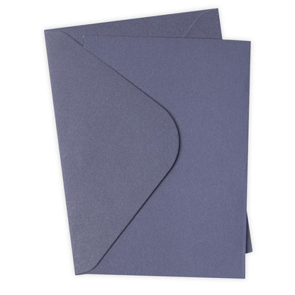 Sizzix Surfacez Card & Envelope Pack A6 10 Pc - French Navy - 665694