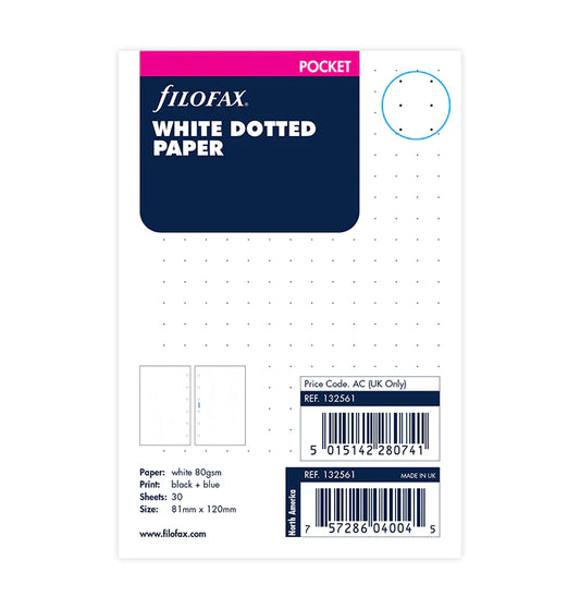 Filofax Dotted Journal Refill - Pocket - 132561