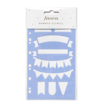 Filofax Banner Stencil - 132858