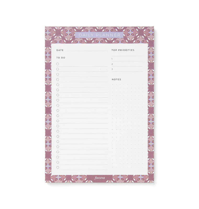 (PRE-ORDER) Mediterranean Daily Planner Notepad with Magnet - 132896