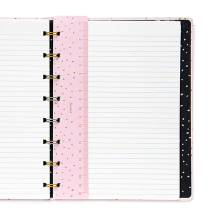 (PRE-ORDER) Filofax Confetti Refillable Notebook Ruler - A5 - 132922