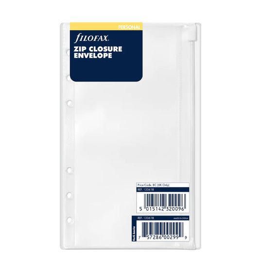 Filofax Zip Closure Envelope - Personal - 133618