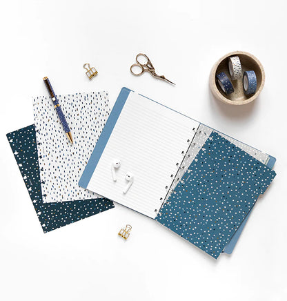 (PRE-ORDER) Filofax Indigo A5 Notebook Dividers - 142126