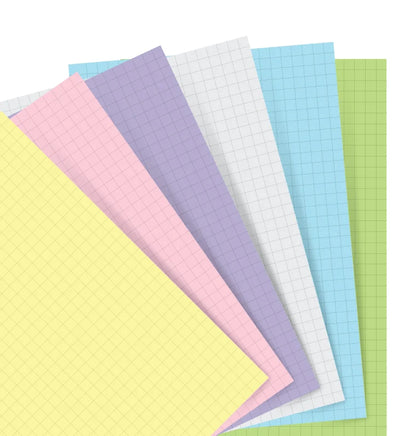 (PRE-ORDER) Filofax Notebook Pastel Squared Paper Refill - A5 - 152020