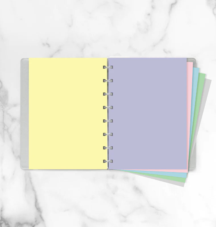 (PRE-ORDER) Filofax Notebook Pastel Plain Paper Refill - A5 - 152021