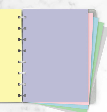 (PRE-ORDER) Filofax Notebook Pastel Plain Paper Refill - A5 - 152021