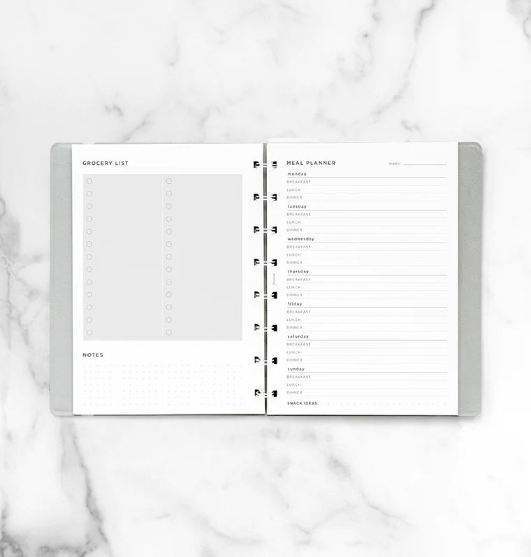 (PRE-ORDER) Filofax Meal Planner Notebook Refill - A5 - 152031
