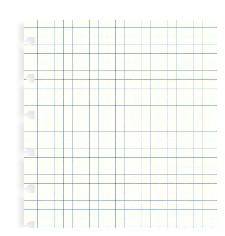 (PRE-ORDER) Filofax Notebook Squared Paper Refill - A5 - 152905