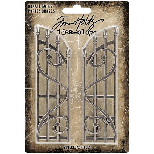 Tim Holtz Idea-Ology Metal Ornate Gates 2 Pc - TH94159