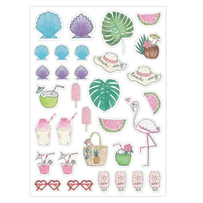 Prima Marketing Josefina Planner Stickers - Beach Day - 930202