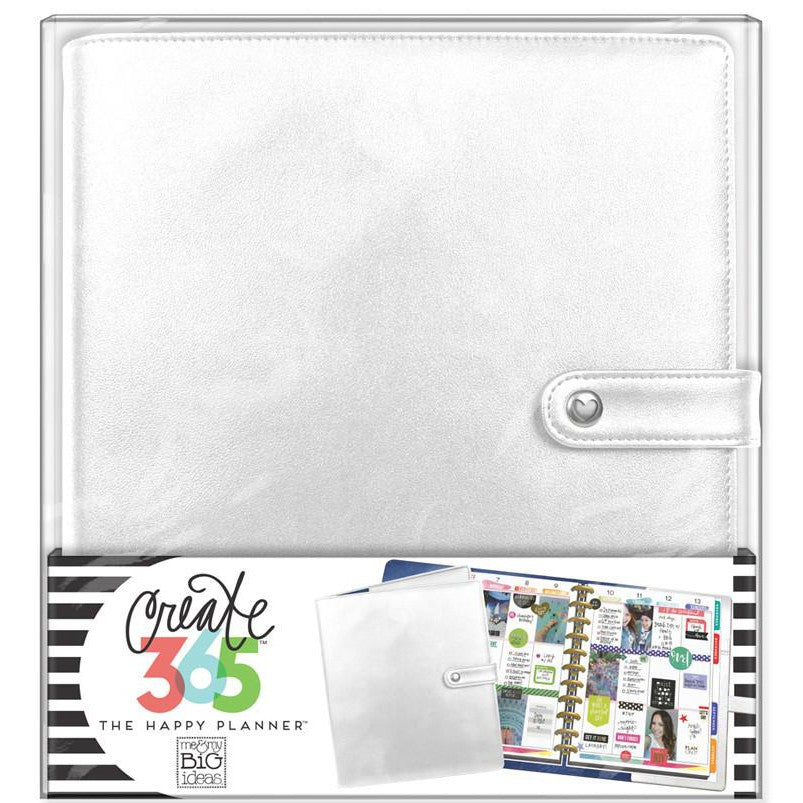 Mambi Happy Planner Deluxe Cover - Silver - BIG - CODL-06