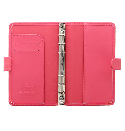 (PRE-ORDER) Filofax Saffiano Personal Compact Organizer - Peony