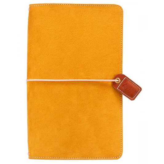 Websters Pages Traveler Notebook - Mustard Suede - Standard Size