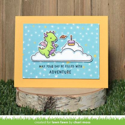 Lawn Fawn Little Dragon Clear Stamps - LF2323