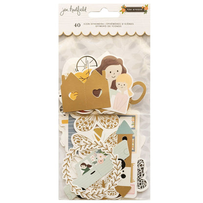 Jen Hadfield The Avenue Ephemera - Icons W/Foil Accents - 736963