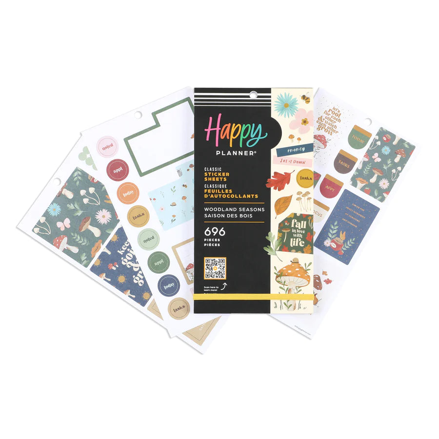 MAMBI THP WOODLAND SEASONS 30 SHEET STICKR VALUE PACK - SVP130-278