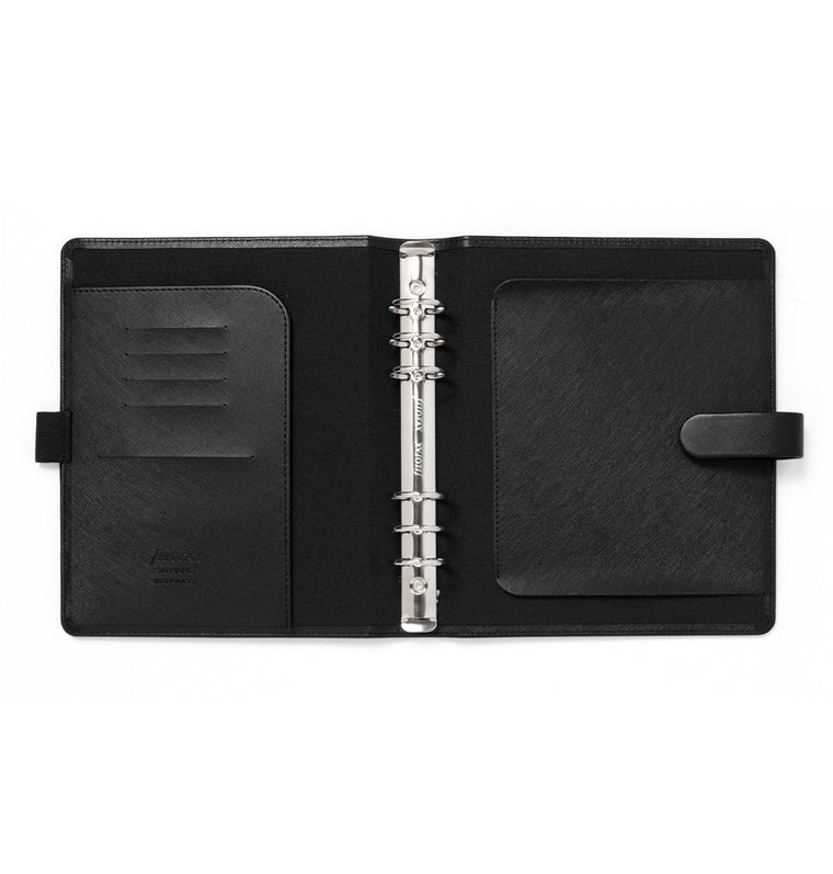 (PRE-ORDER) Filofax Saffiano A5 Organizer - Black