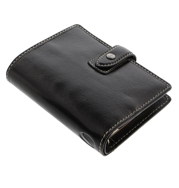 (PRE-ORDER) Filofax Malden Pocket Organizer - Black - 028627