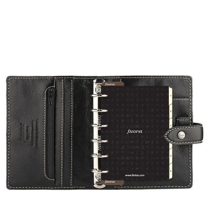 (PRE-ORDER) Filofax Malden Pocket Organizer - Black - 028627