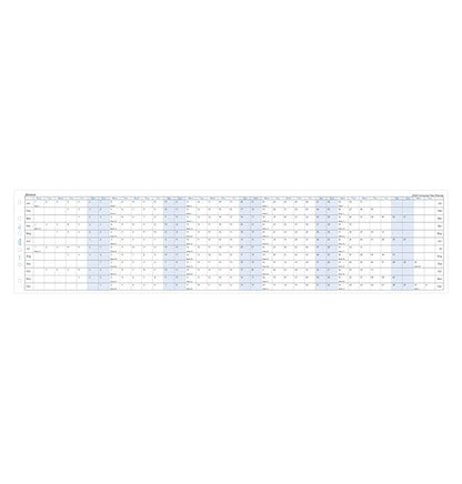 (PRE-ORDER) Filofax Horizontal Year Planner - Pocket 2024