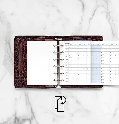 (PRE-ORDER) Filofax Horizontal Year Planner - Pocket 2024