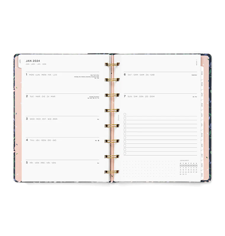 (PRE-ORDER) Filofax Garden A5 Planner Dusk 2024