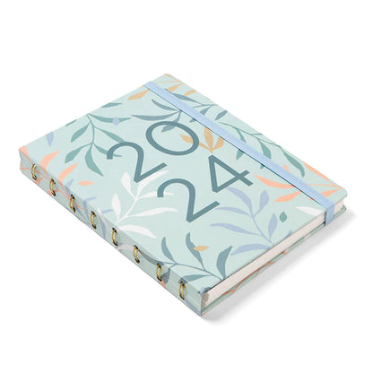 (PRE-ORDER) Filofax Botanical A5 Planner Mint 2024