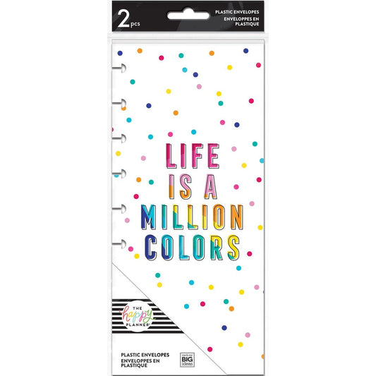 MAMBI Happy Planners Classic Classic Snap In Envelopes - Rainbow - AECH2-002