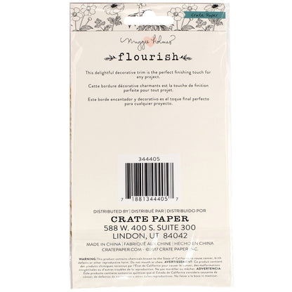 Crate Paper Maggie Holmes Flourish Deco Trim - 344405